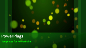 PowerPoint Template - An abstract background